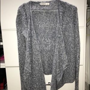 abercrombie blue cardigan sweater